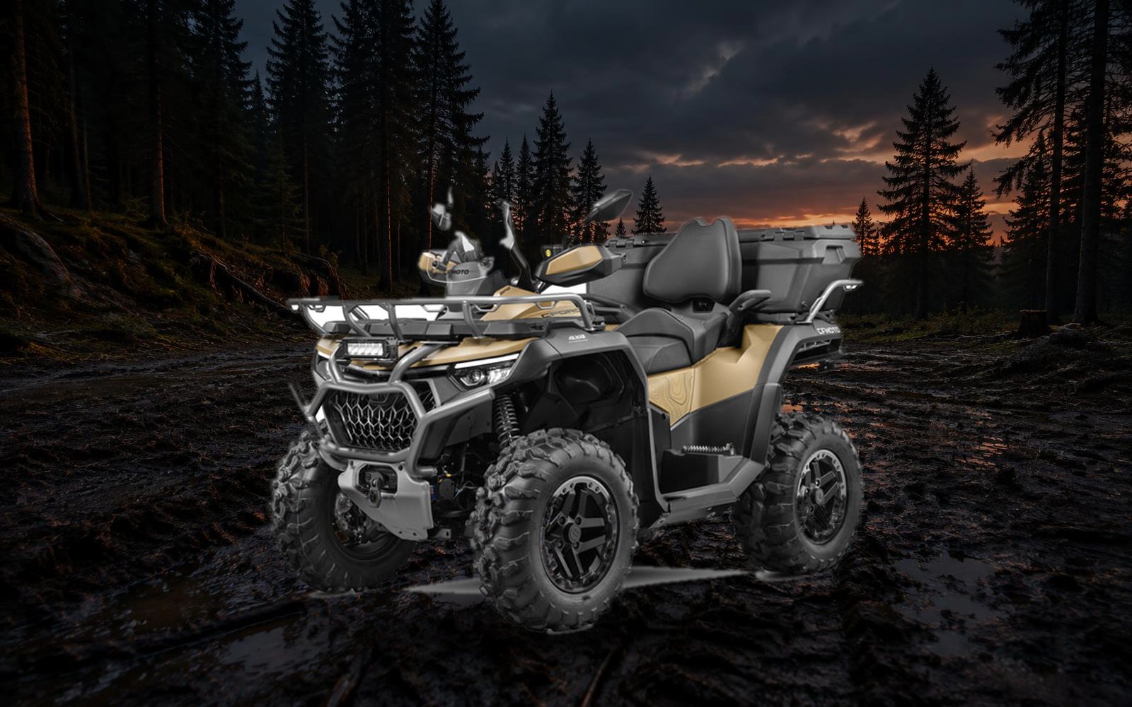 CFMOTO CFORCE 1000 Overland in het terrein