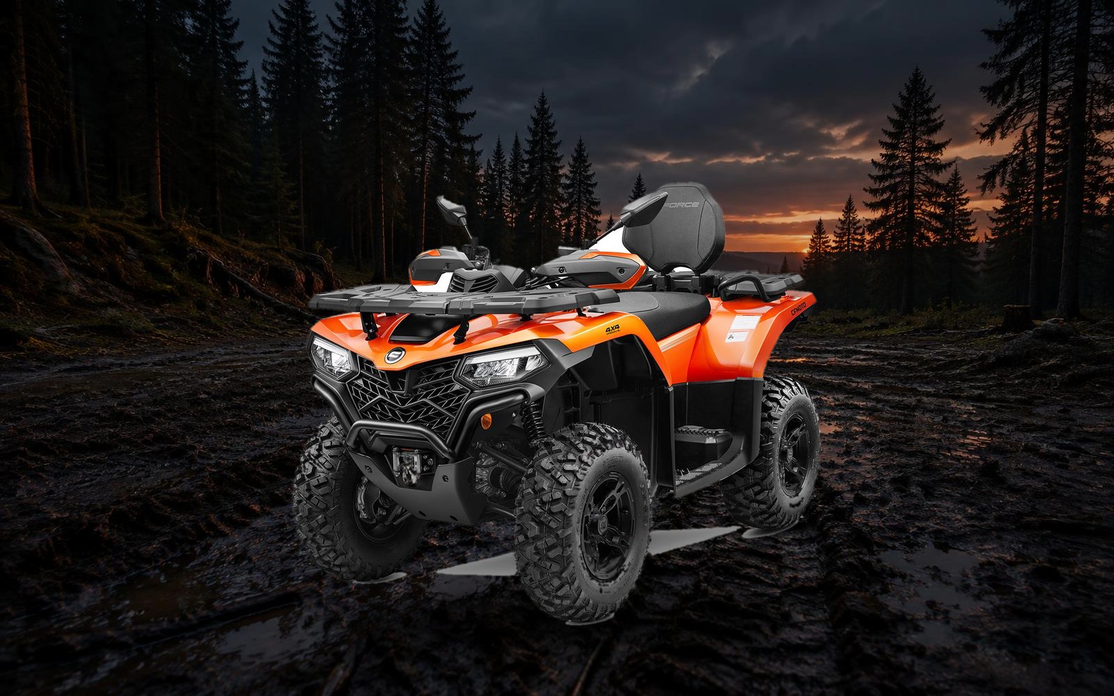 CFMOTO CFORCE 520 L in het terrein