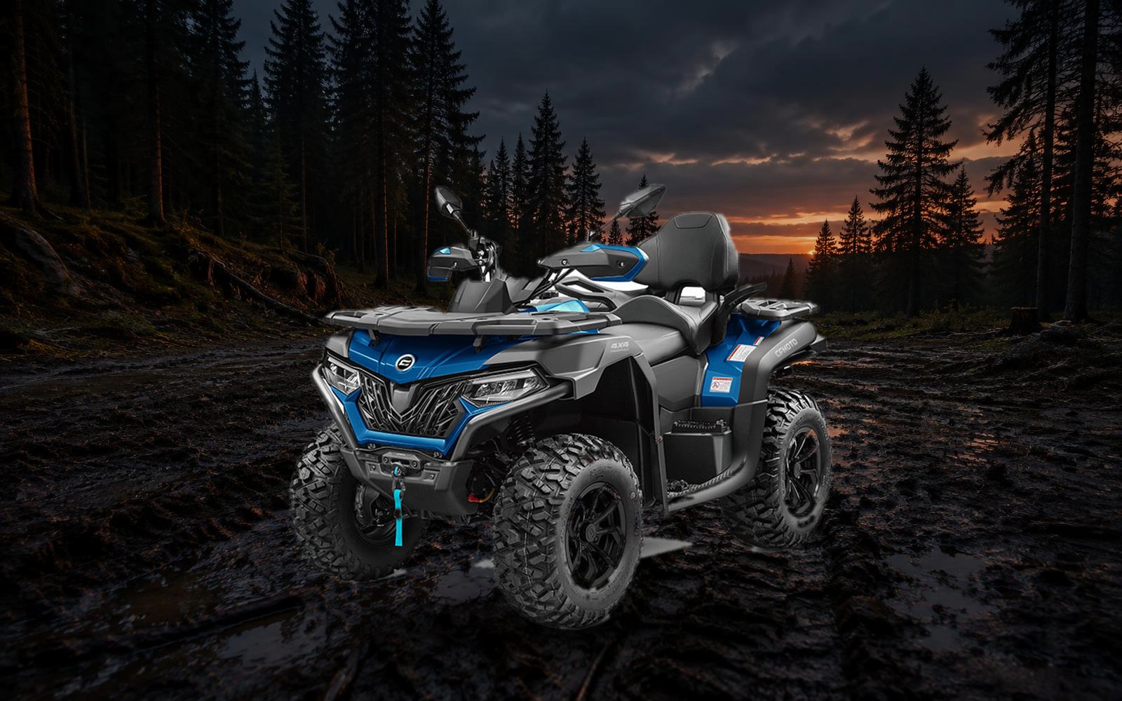 CFMOTO CFORCE 625 Touring in het terrein