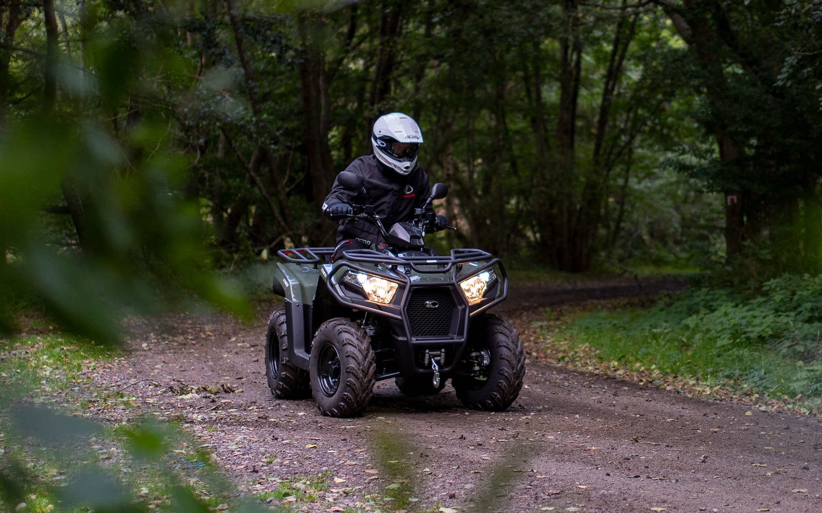 Kymco MXU 300i in het terrein